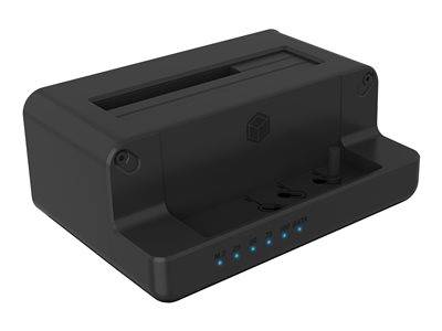 Docking- & Klonestation IcyBox M.2NVMe SSD,2,5/3,5SSD/HDD retail Multimedia-Technik Dockingstation