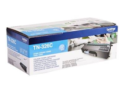 BROTHER TN326C Toner cyan 3500 Seiten Drucken, Scannen & Verbrauchsmaterial Verbrauchsmaterialien