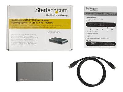 STARTECH USB-C Multiport Adapter 2xDP Notebook, PC & Tablet Optionen &