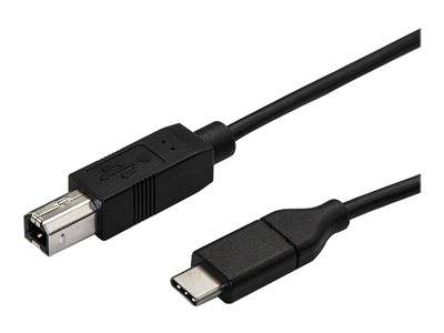STARTECH USB-C to USB-B Printer Cable Peripheriegeräte & Zubehör Kabel & Adapter - USB &