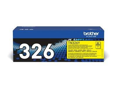 BROTHER TN326Y Toner yellow 3500 Seiten Drucken, Scannen & Verbrauchsmaterial Verbrauchsmaterialien