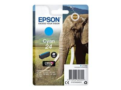 EPSON 1LB ink Singlepack Cyan 24 Drucken, Scannen & Verbrauchsmaterial Verbrauchsmaterialien - Tinte