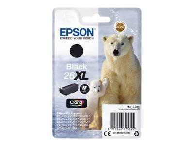 EPSON 4LB 26XL ink cartridge black Drucken, Scannen & Verbrauchsmaterial Verbrauchsmaterialien - &