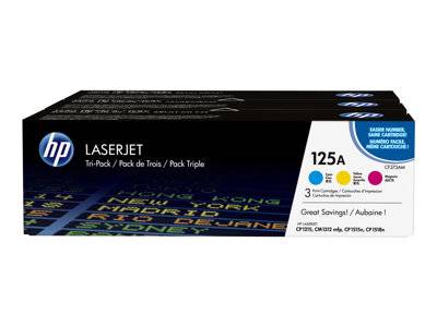 HP 125A CYM Tri-Pack LaserJet Toner Cart Drucken, Scannen & Verbrauchsmaterial Verbrauchsmaterialien