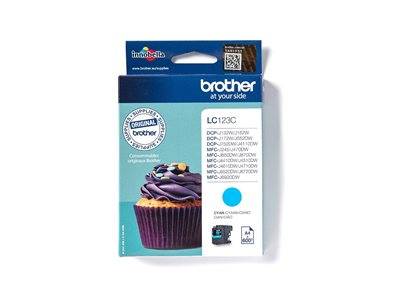 BROTHER LC123BC Tinte cyan 600Seiten Drucken, Scannen & Verbrauchsmaterial Verbrauchsmaterialien - &