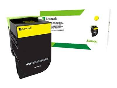 LEXMARK Projekt Toner yellow CX410de Drucken, Scannen & Verbrauchsmaterial Verbrauchsmaterialien