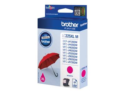 BROTHER LC225XLM Tinte magenta 1200Seite Drucken, Scannen & Verbrauchsmaterial Verbrauchsmaterialien