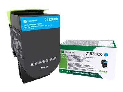 LEXMARK Return Prgm Toner Cyan 3.5K Drucken, Scannen & Verbrauchsmaterial Verbrauchsmaterialien