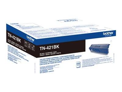 BROTHER TN-421BK Tonerkassette Schwarz Drucken, Scannen & Verbrauchsmaterial Verbrauchsmaterialien -