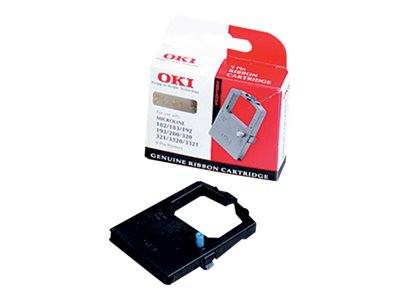 OKI Farbband schwarz fuer Microline182 Drucken, Scannen & Verbrauchsmaterial Verbrauchsmaterialien