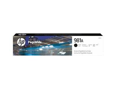 HP 981A Schwarz PageWide Cartridge Drucken, Scannen & Verbrauchsmaterial Verbrauchsmaterialien - &