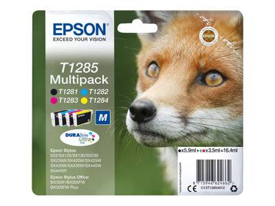 EPSON 2LB T1285 ink cartridge black Drucken, Scannen & Verbrauchsmaterial Verbrauchsmaterialien - &