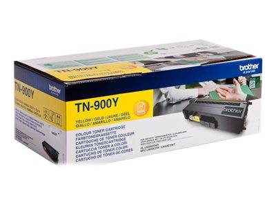 BROTHER TN900Y Toner yellow 6000 Seiten Drucken, Scannen & Verbrauchsmaterial Verbrauchsmaterialien