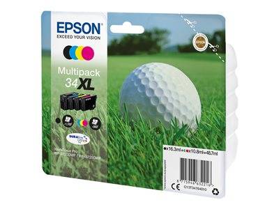 EPSON 2LB Multipack 4-colours 34XL Drucken, Scannen & Verbrauchsmaterial Verbrauchsmaterialien - &