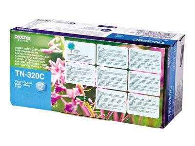 BROTHER TN320C Toner cyan 4140 4150 Drucken, Scannen & Verbrauchsmaterial Verbrauchsmaterialien