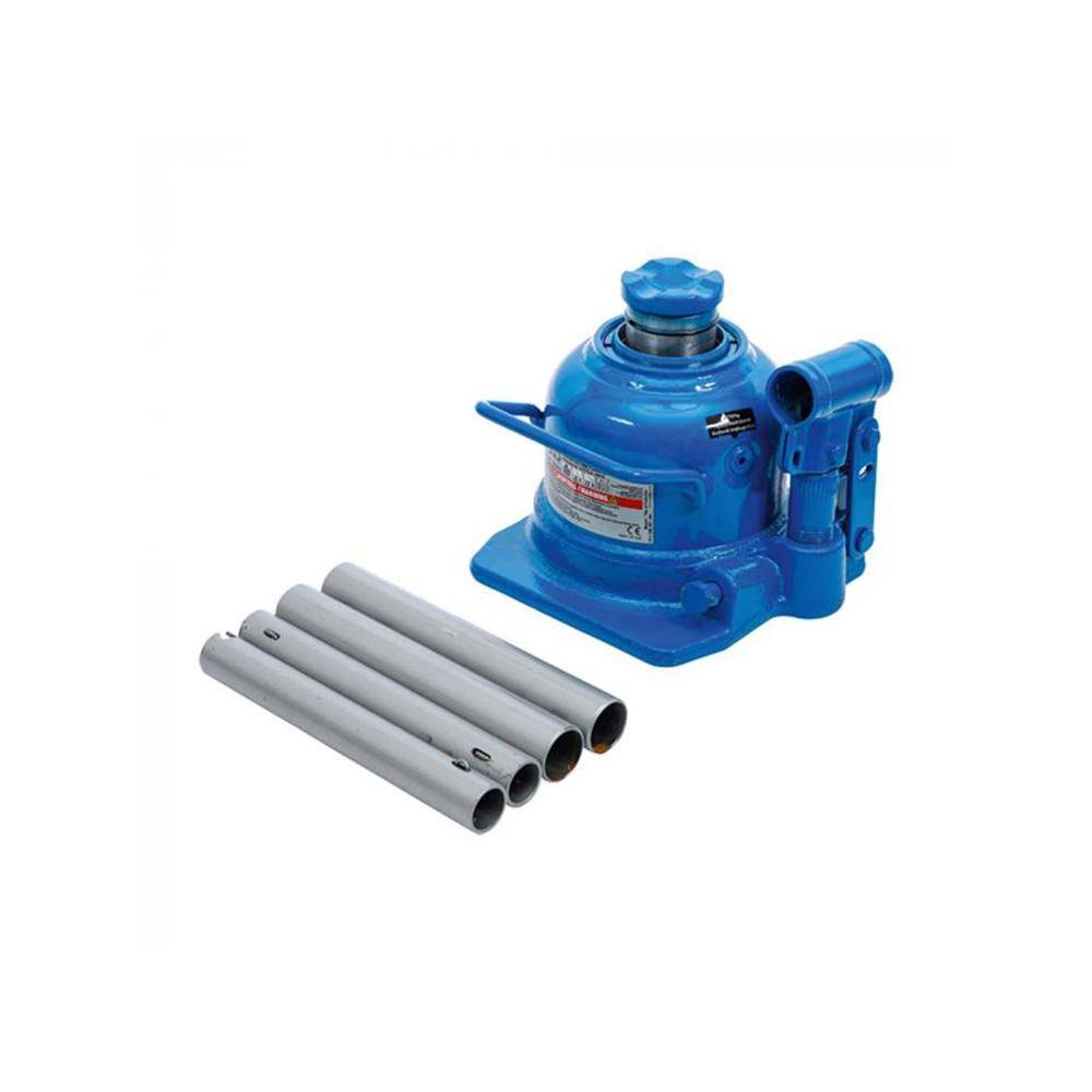 Hydraulischer Flaschenwagenheber - mit Doppelkolben - max. Tragfähigkeit 5 t