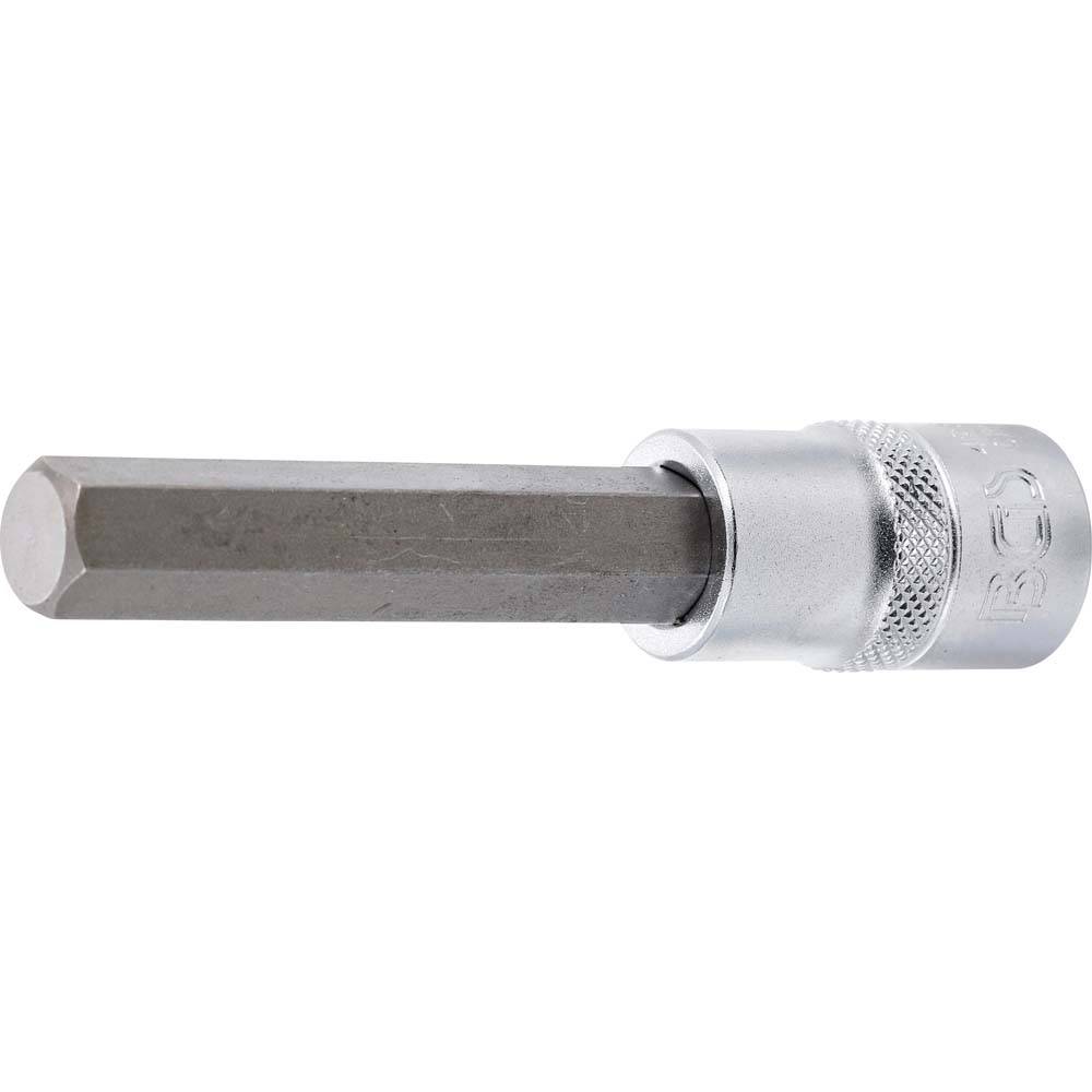 Bit-Einsätze 1/2" Innensechskant-100mm lang - Innensechskant 12 mm