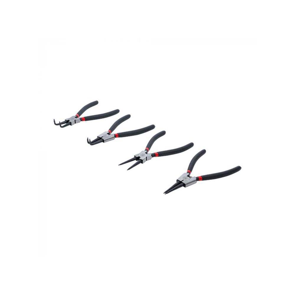 Sprengringzangensatz - für Innen- und Außensicherungsringe - 4-tlg.