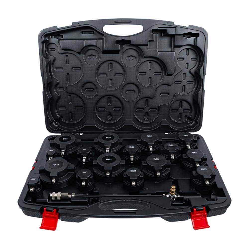 Turbolader-Ladeluft-System-Prüfkoffer-Satz - 17-teilig - für Schlauchinnendurchmesser 31,0 bis 110,0 mm