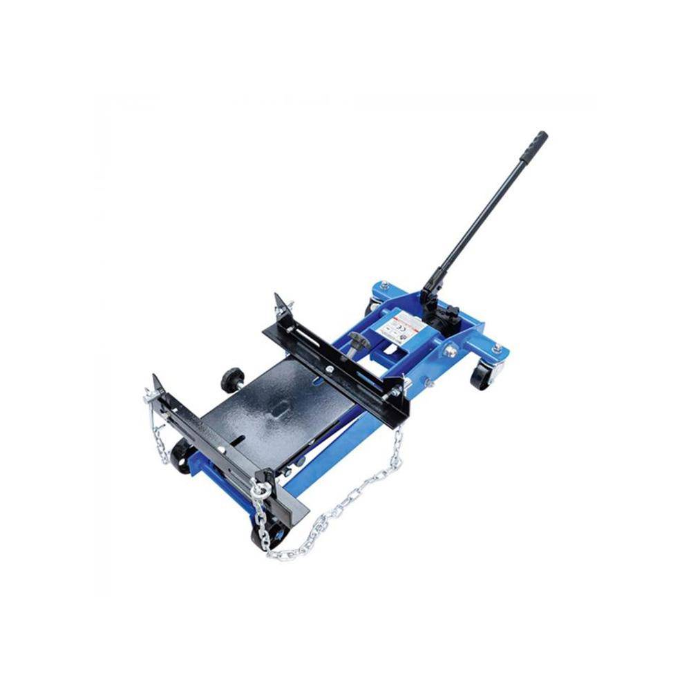Getriebeheber - hydraulisch - Hubkapazität 500 kg - inkl. Halteschiene mit Haltekette