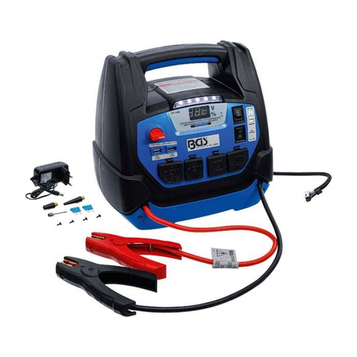 Multifunktions-Starthilfegerät & Mobile Stromversorgung - 5-in-1 - Kapazität 18 Ah