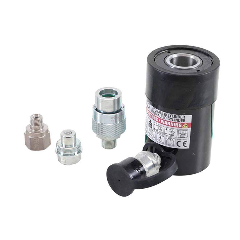 Hydraulikzylinder - 700 Bar - Hub 42 mm - Flanschgewinde 2 3/4" x 16 - Außen-Ø 70 mm