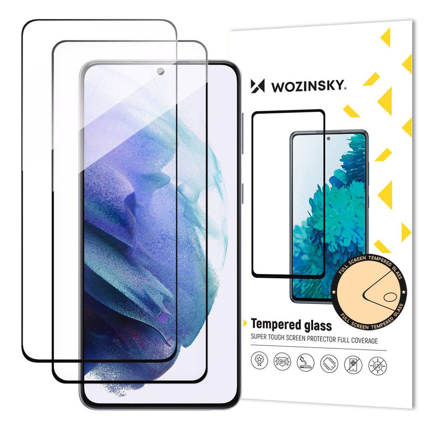 [2erPack] 5D Schutzglas für Samsung Galaxy S23 Plus (S916B) gebogen gehärtetem Glas Film voll Klebstoff und Abdeckung