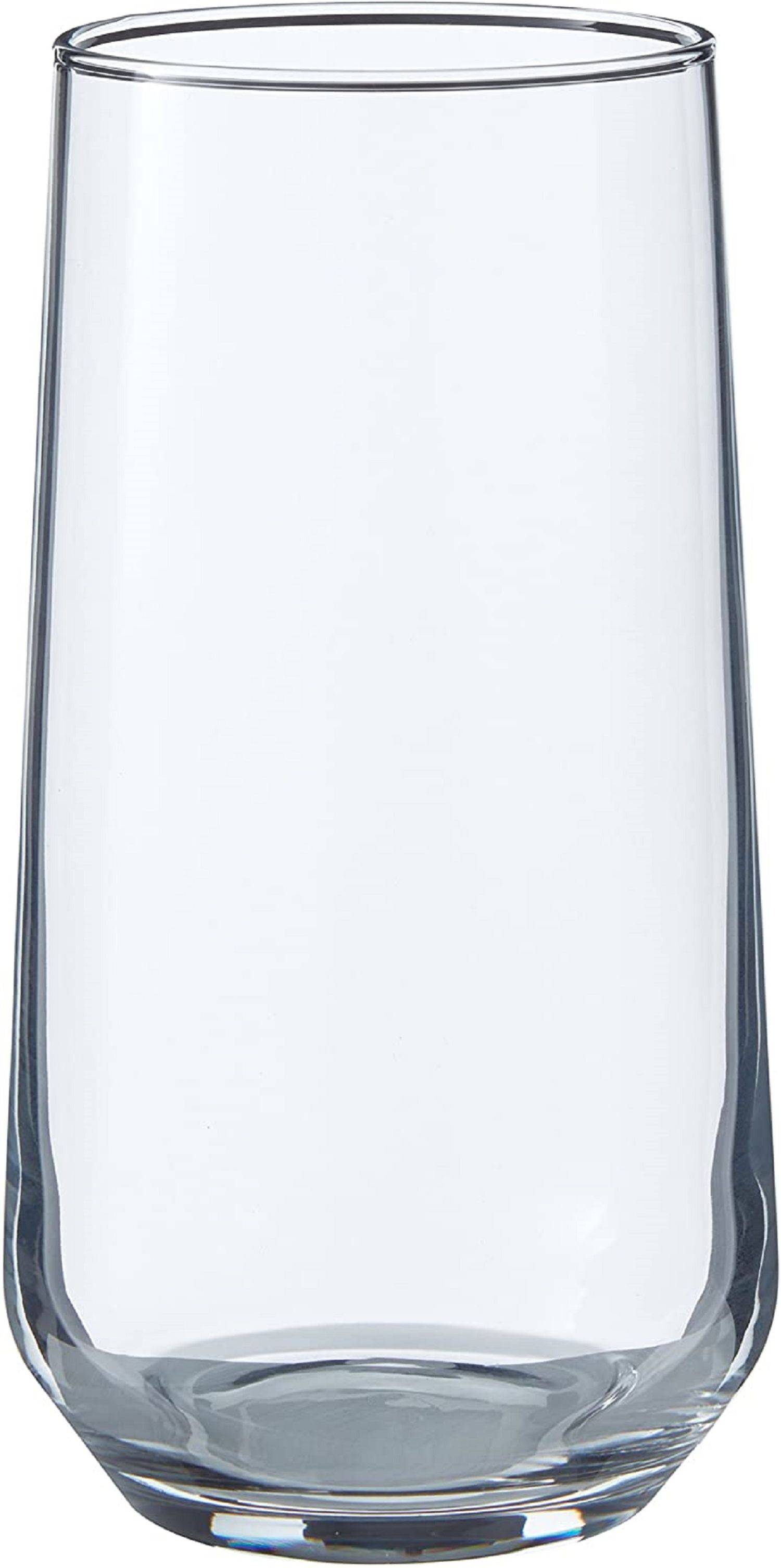 Pasabahce Allegra Universal Mehrzweck-Wassergläser 6er-Set geeignet für Wein, Säfte, Soda, 470 ml (Highball)