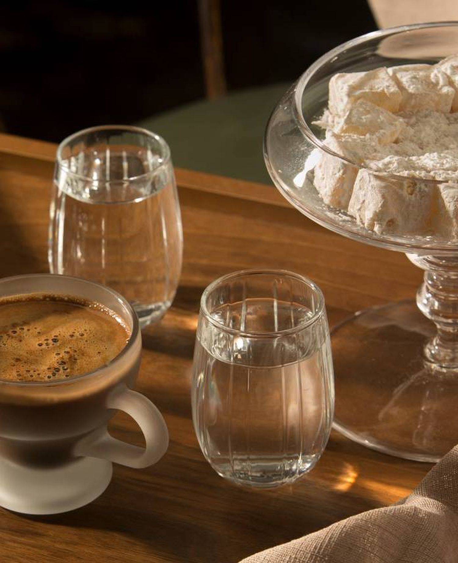 Pasabahce LINKA 420212 Wassergläser zum Mokka 115 ml 6er Set Likörgläser/Espressoglas