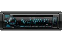 JVC - Kenwood Electronics KDC-BT960DAB, Schwarz, 1 DIN, 2000 W, 4.0 Kanäle, 500 W, CD, CD-R, CD-RW