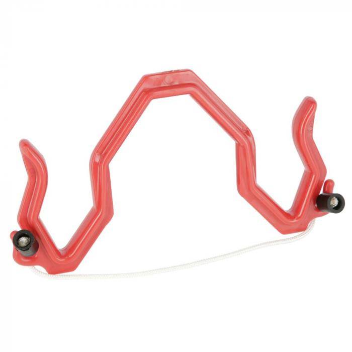 Immobilisierungsbogen GAMBREL - für Schafe und Ziegen - Kunststoff - Breite 19,5 cm - Höhe 11 cm - rot