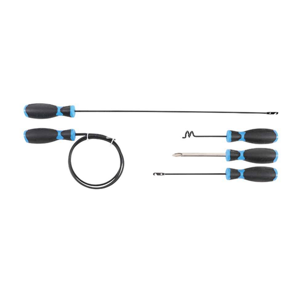 Kabel-Verlegewerkzeug-Satz - 5-teilig - Chrom-Vanadium-Stahl - Grifflänge 98 mm -