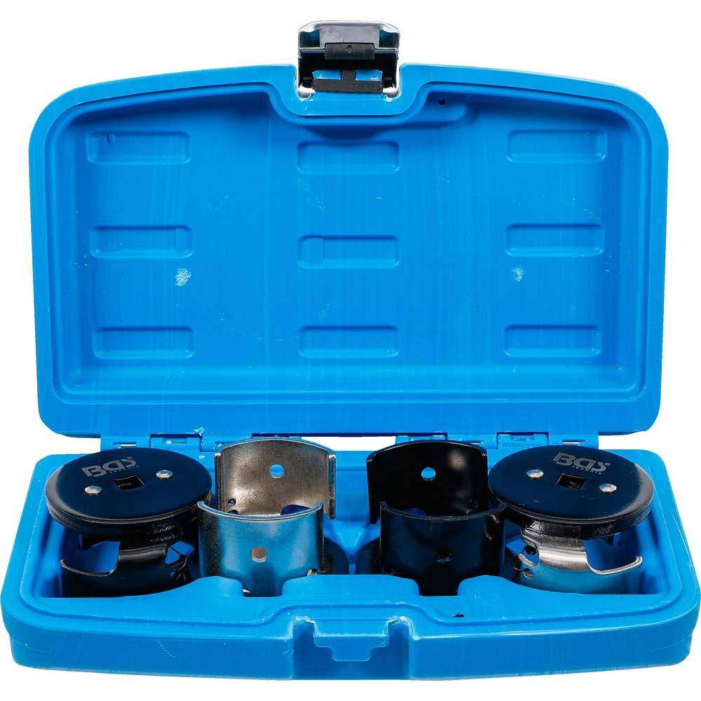 Ölfilterschlüssel-Satz - Antrieb Innen-4-kant 10 mm (3/8") - Ø 60 bis 80 und 80 bis 96 mm - 4-teilig