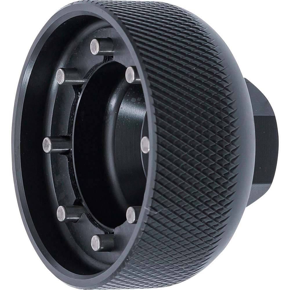 Gabelkappenschlüssel - geeignet für Öhlinsgabel - für Motorrad Ducati Multistrada - Ausführung 8-kant x 4,0 mm Stahlstifte - Material POM Kunstst