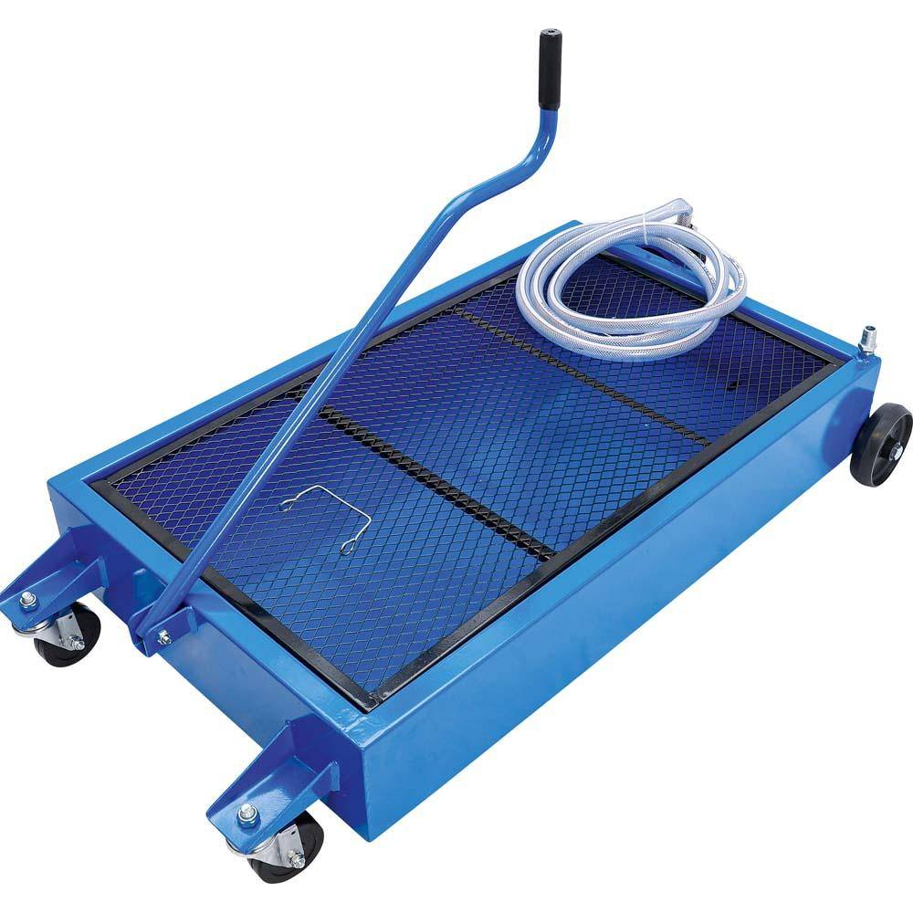 Öl-Auffangwanne - fahrbar - Wannenvolumen max. 56,85 l - Unterfahrhöhe 230 mm