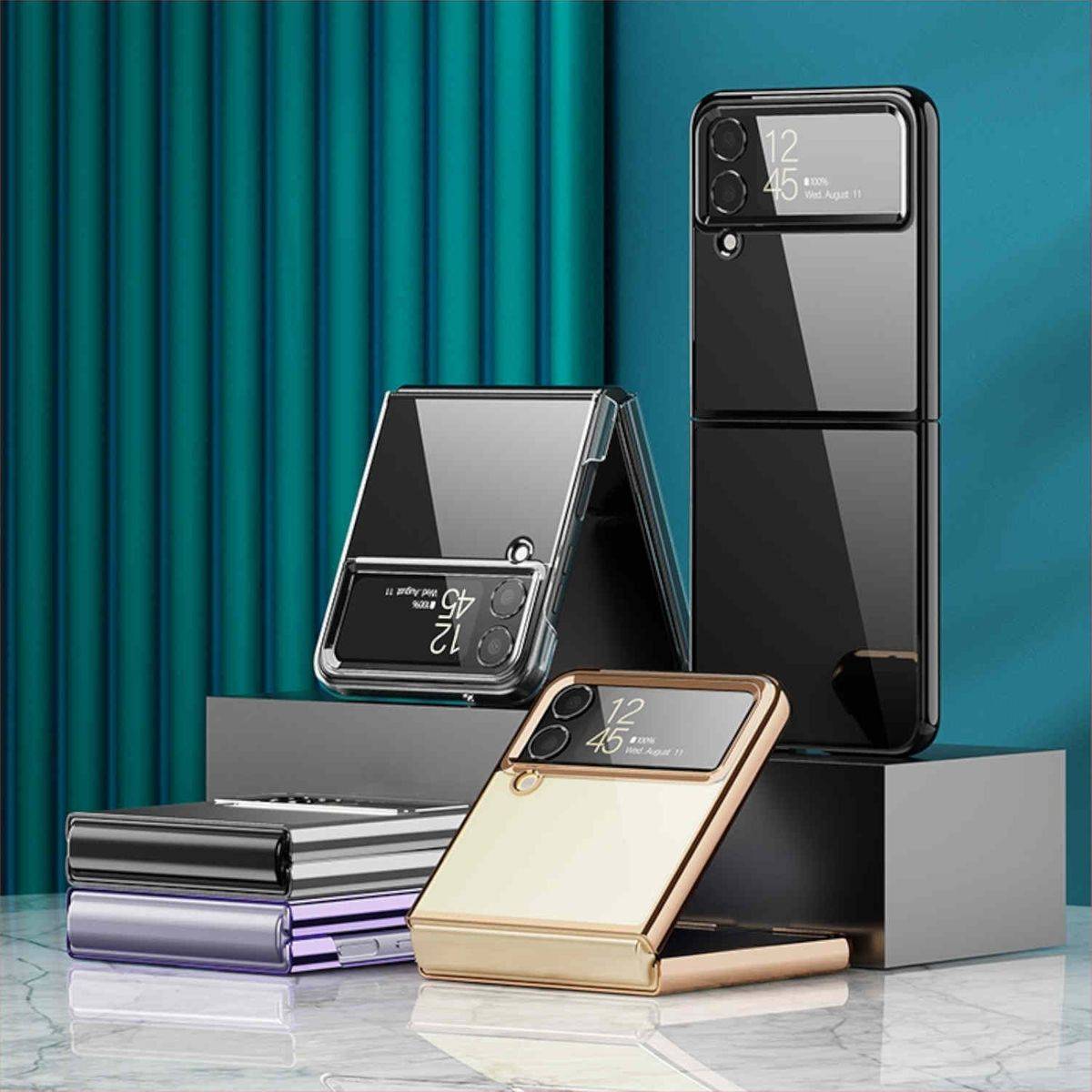 Für Samsung Galaxy Z Flip4 PC Handyhülle Schutz Cover Handy Tasche