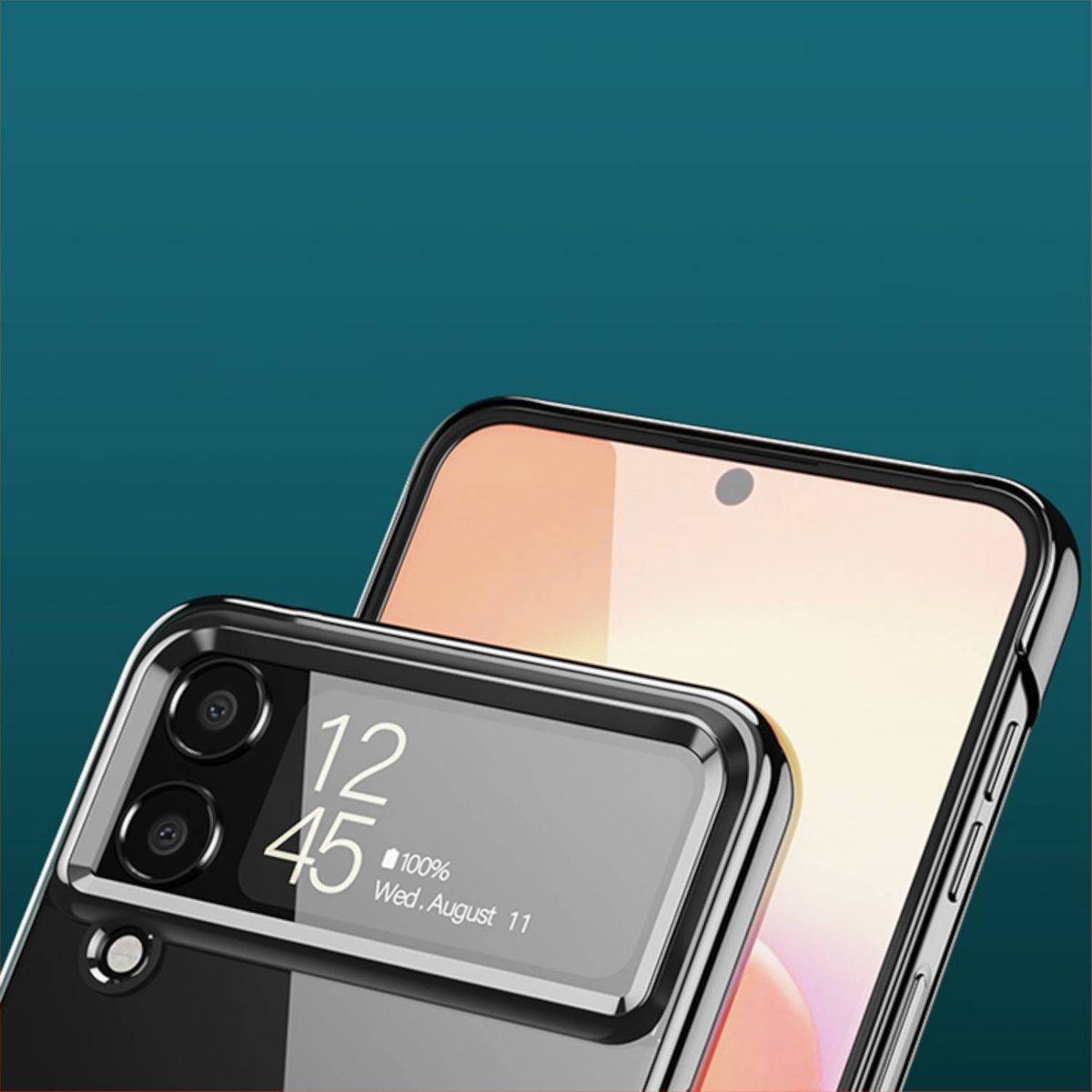 Für Samsung Galaxy Z Flip4 PC Handyhülle Schutz Cover Handy Tasche