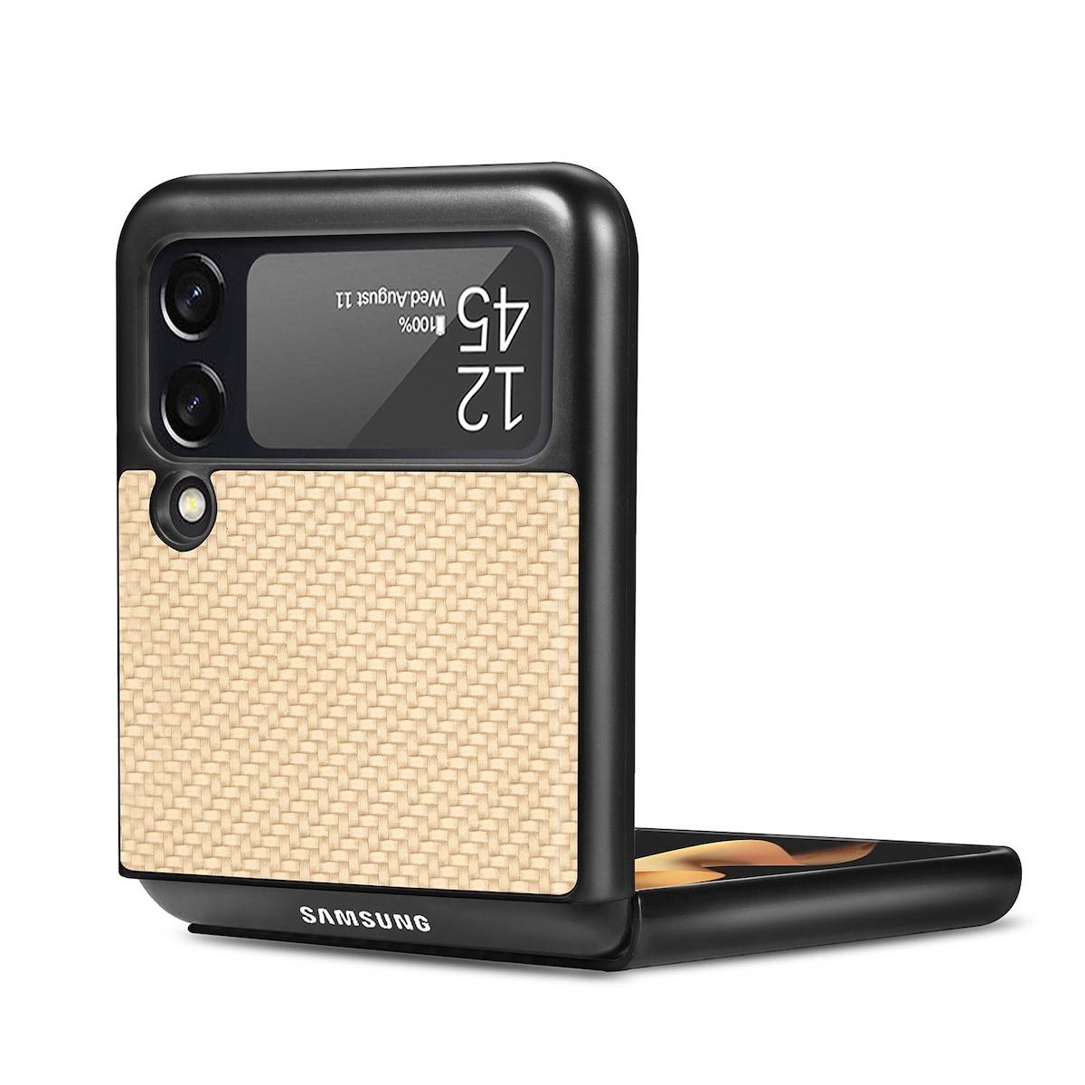 Für Samsung Galaxy Z Flip4 Schlanke PC-Schutzhülle Tasche Hülle Cover