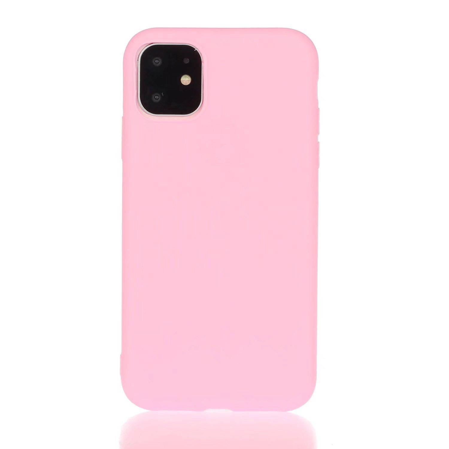 Hülle kompatibel mit Apple iPhone 13 mini Kunststoff Soft Handyhülle - Handy Case Rosa