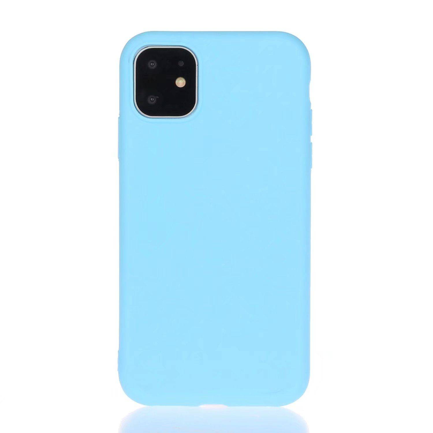 Hülle kompatibel mit Apple iPhone 13 mini Kunststoff Soft Handyhülle - Handy Case Blau