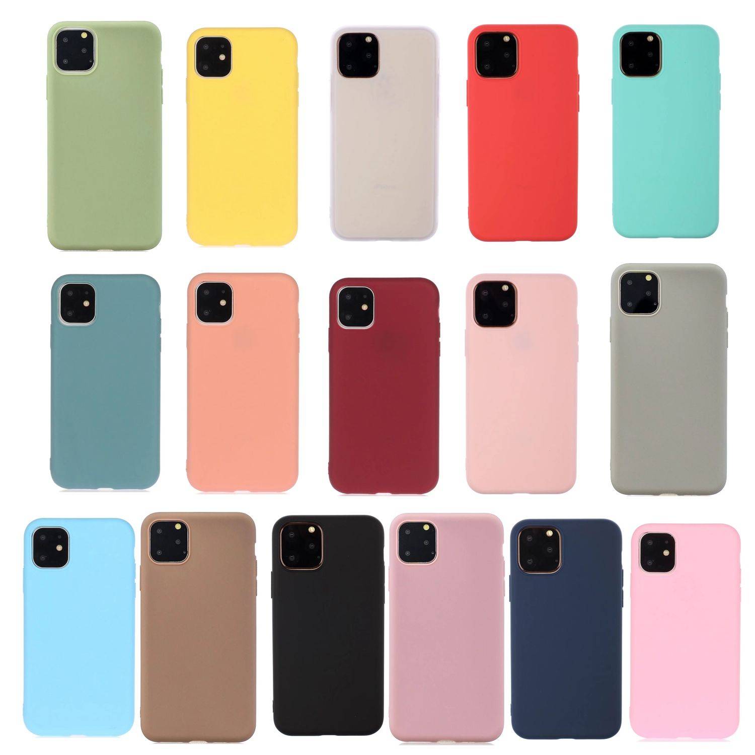 Hülle kompatibel mit Apple iPhone 13 mini Kunststoff Soft Handyhülle - Handy Case Blau