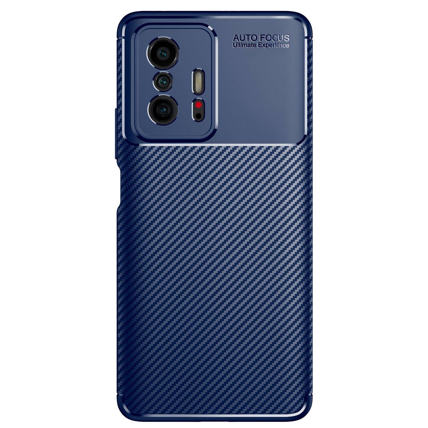 Hülle kompatibel mit Xiaomi 11T Pro Kunststoff Soft Handyhülle - Handy Case Blau