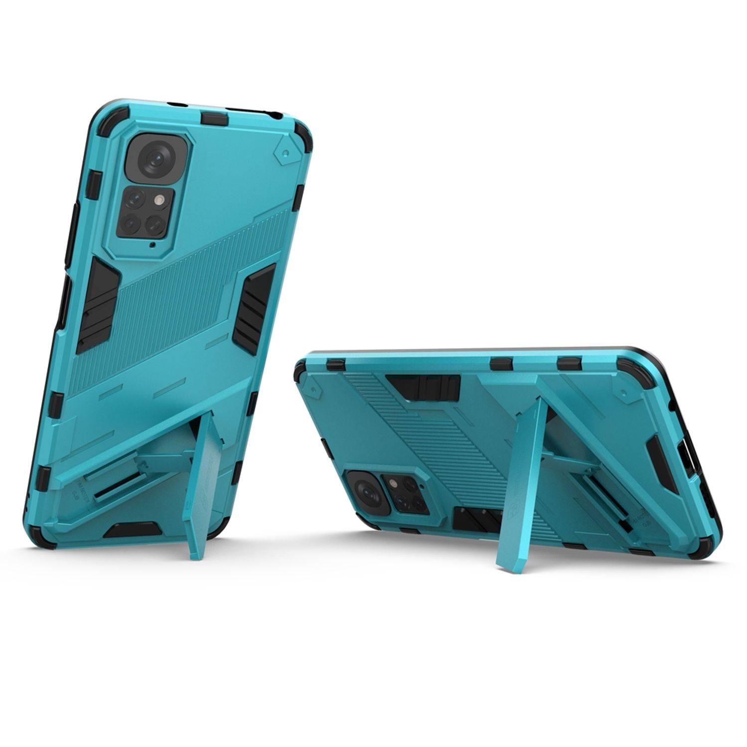 Hülle kompatibel mit Xiaomi Redmi Note 11 / Note 11S Global Kunststoff Soft Handyhülle - Handy Case Blau