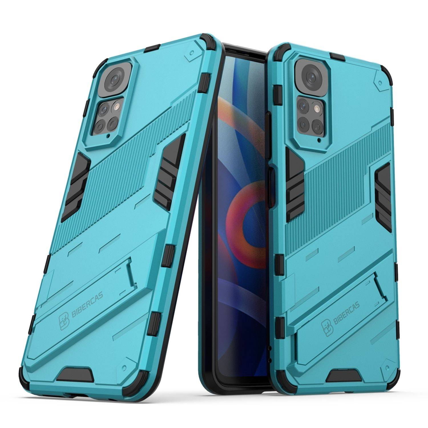 Hülle kompatibel mit Xiaomi Redmi Note 11 / Note 11S Global Kunststoff Soft Handyhülle - Handy Case Blau