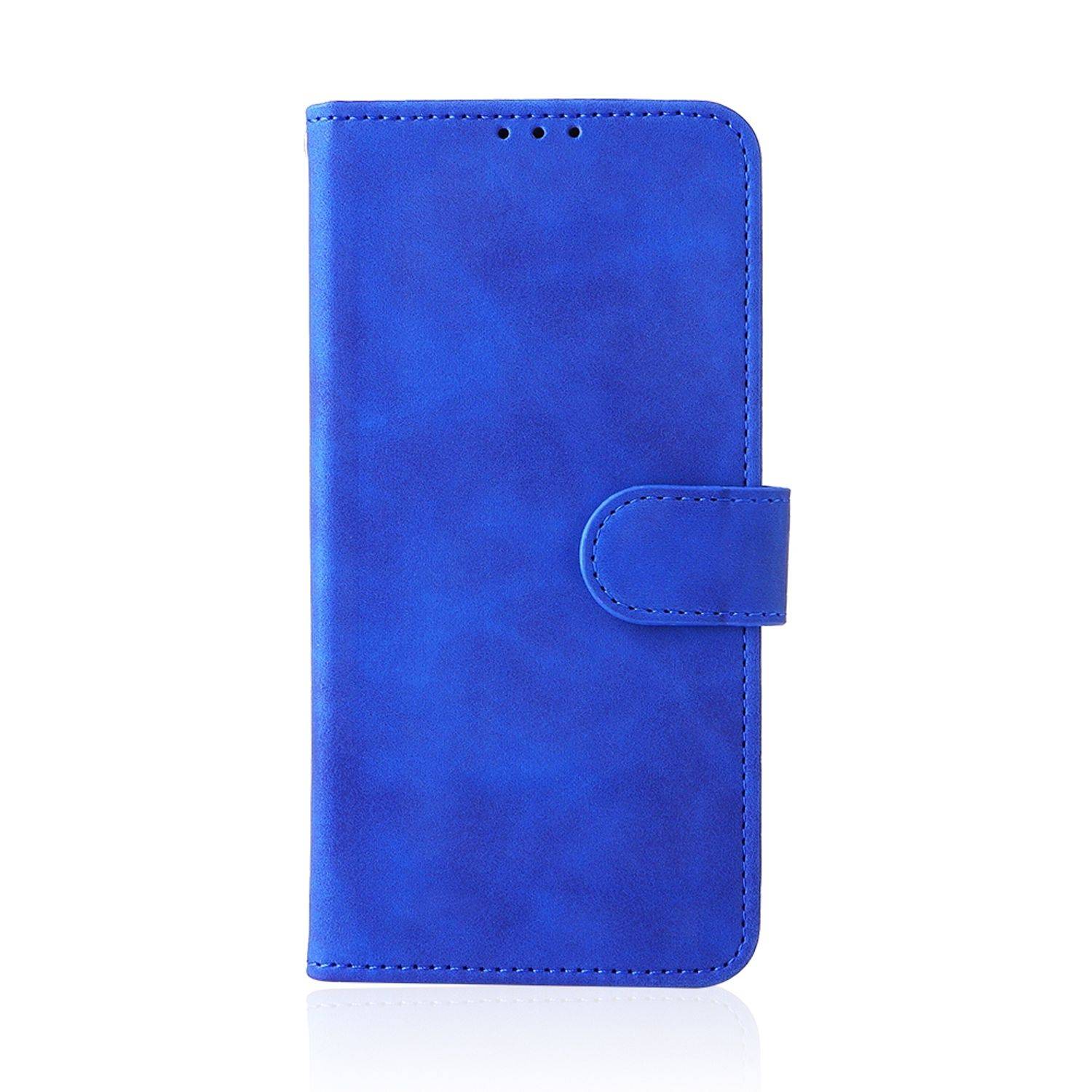 Hülle kompatibel mit Xiaomi Redmi Note 11 / Note 11S Global Kunstleder Handyhülle - Handy Case Blau