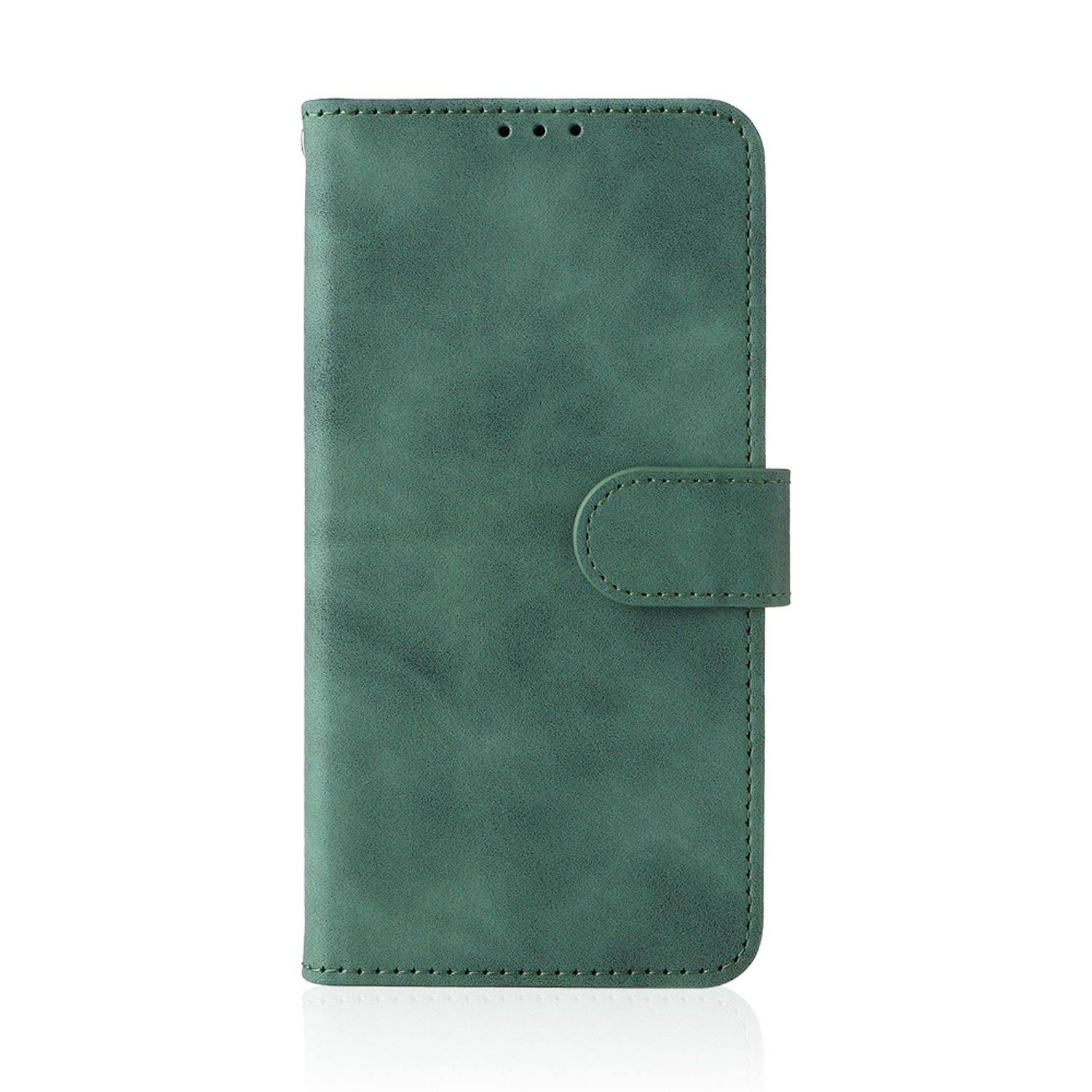 Hülle kompatibel mit Xiaomi Redmi Note 11 / Note 11S Global Kunstleder Handyhülle - Handy Case Grün