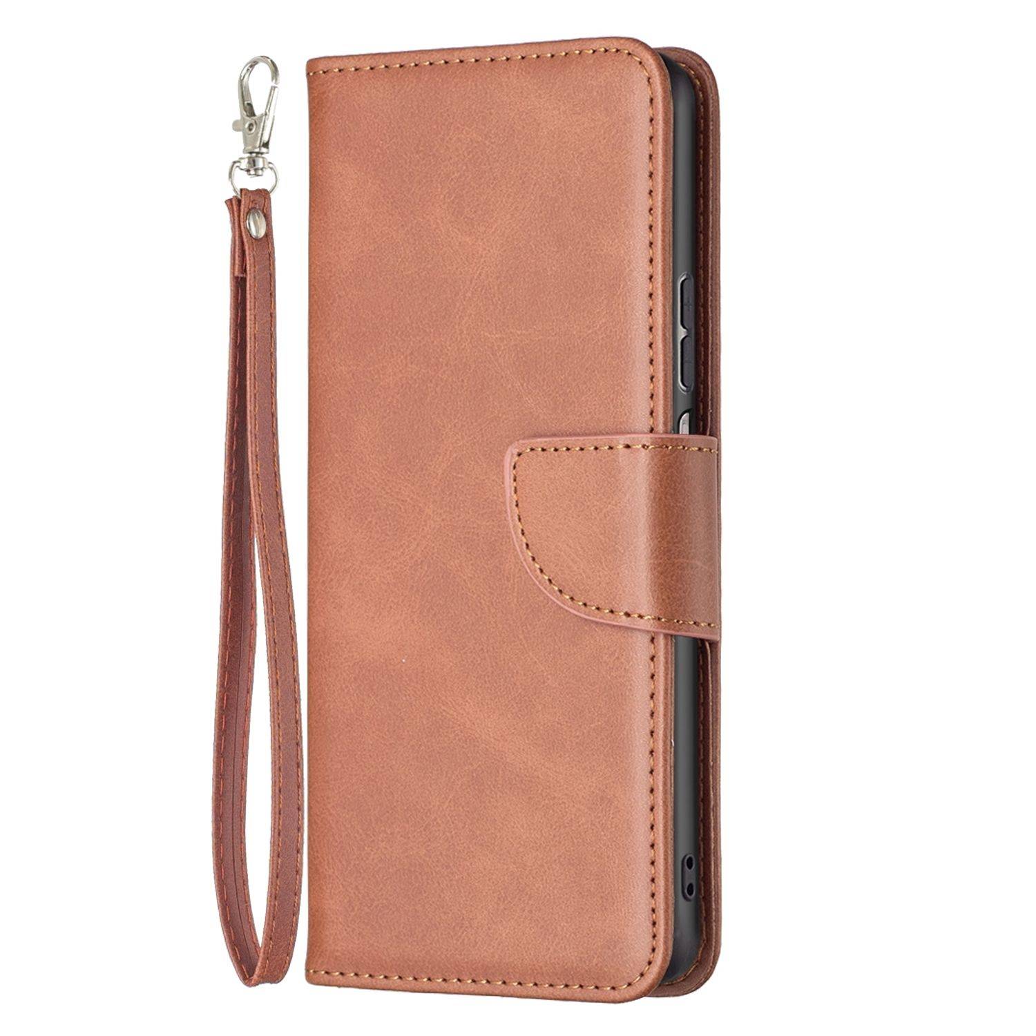 Hülle kompatibel mit Xiaomi Redmi Note 11 Pro / Note 11 Pro+ 5G Kunstleder Handyhülle - Handy Case Braun