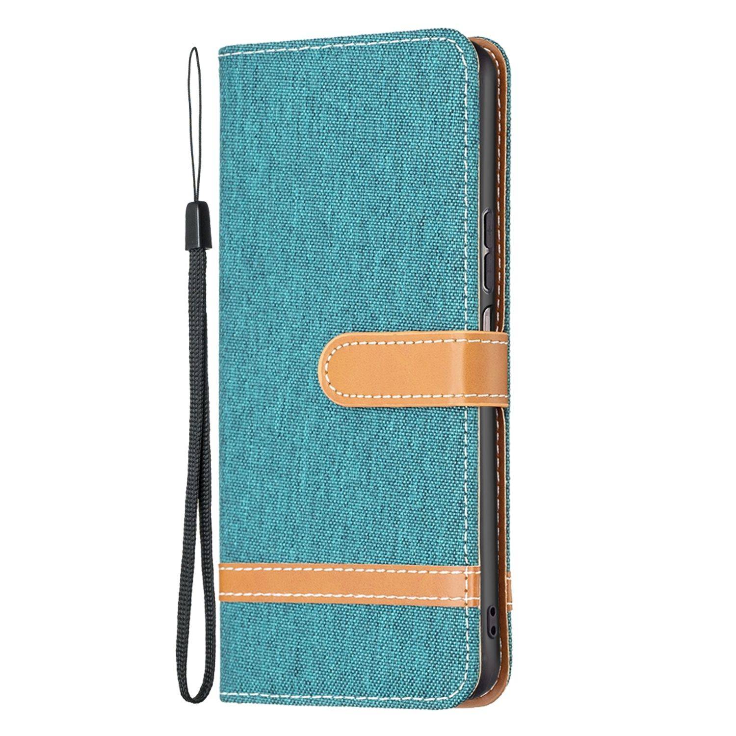 Hülle kompatibel mit Xiaomi Redmi Note 11 Pro / Note 11 Pro+ 5G Kunstleder Handyhülle - Handy Case Grün