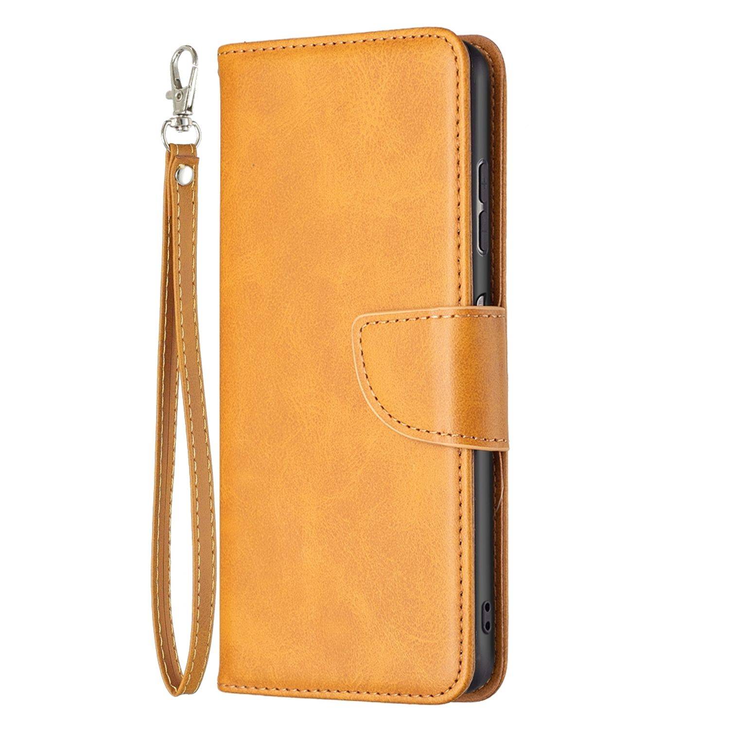 Hülle kompatibel mit Nokia G21 / G11 Kunstleder Handyhülle - Handy Case Gelb