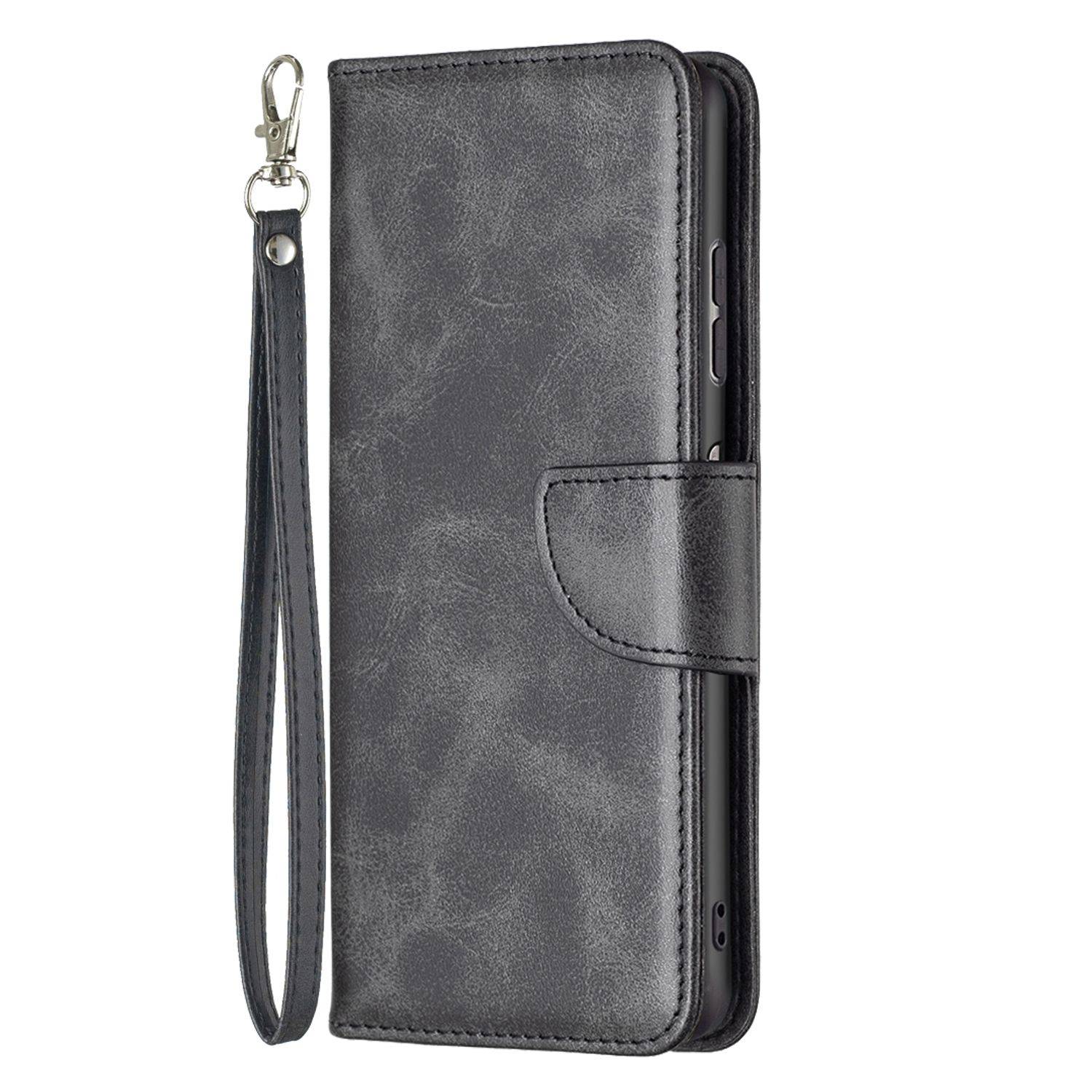 Hülle kompatibel mit Nokia G21 / G11 Kunstleder Handyhülle - Handy Case Schwarz